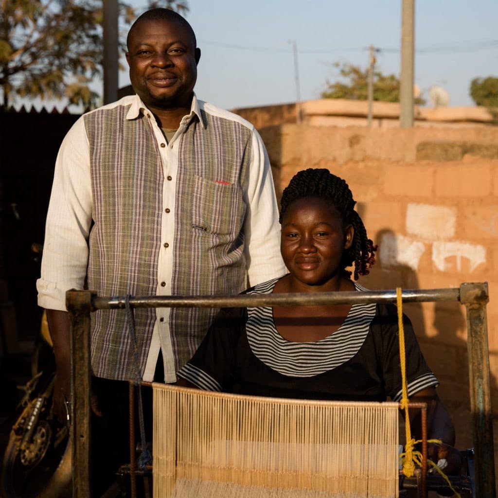 Raphaël et Noëlie Sawadogo