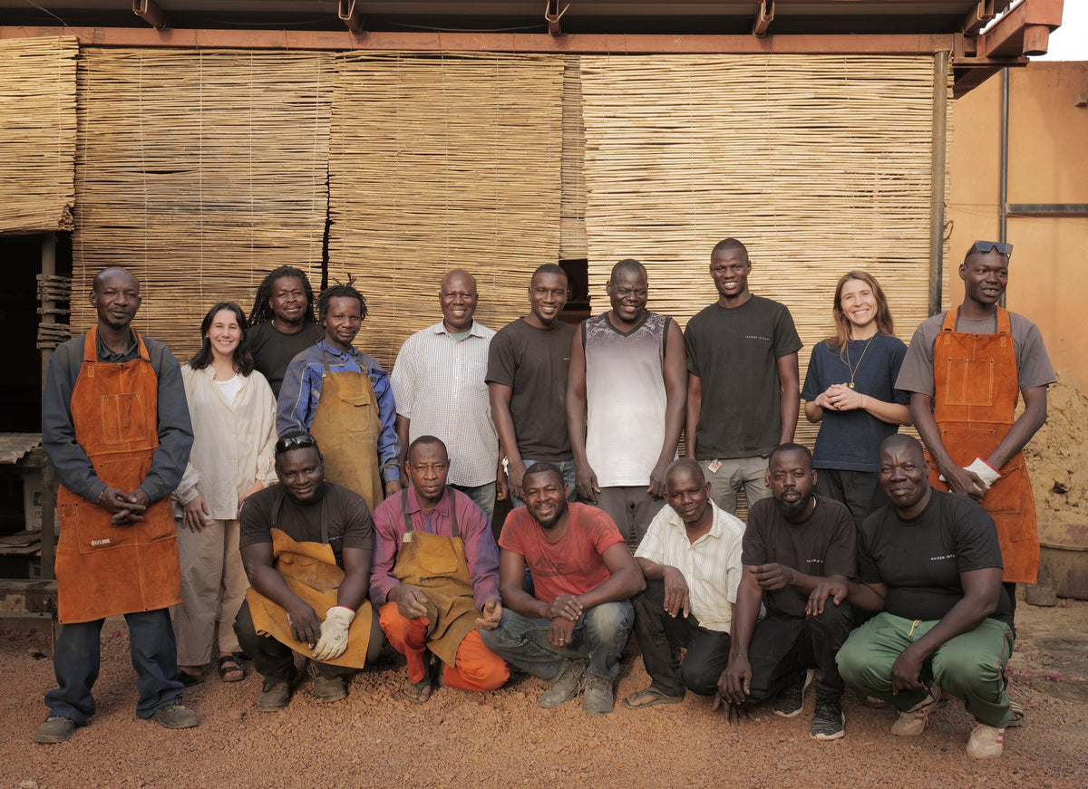 The Maison Intègre team at the atelier